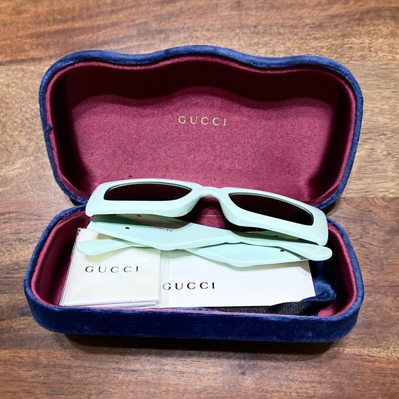 GUCCI 53mm Square Rectangle Sunglasses - Picture 11 of 14